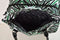 $180 Steve Madden Patterned 16" Green Printed Tribal Metro Tote Travel Bag Large - evorr.com