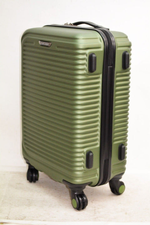 $260 Travel Select Savannah 20" Hard Case 8 Spinner Carry On Luggage Suitcase