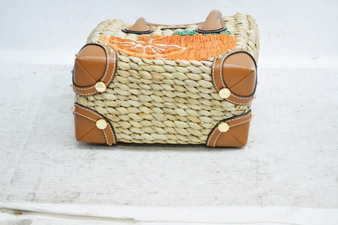 Michael Kors Donna Malibu Medio Paglia Messenger a Tracolla Borsa a Spalla
