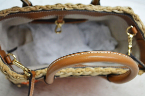 Michael Kors Donna Malibu Medio Paglia Messenger a Tracolla Borsa a Spalla