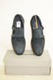New Kenneth Cole Reaction Men's Blue Monk Strap Loafer Suede Shoes Size US 9 M