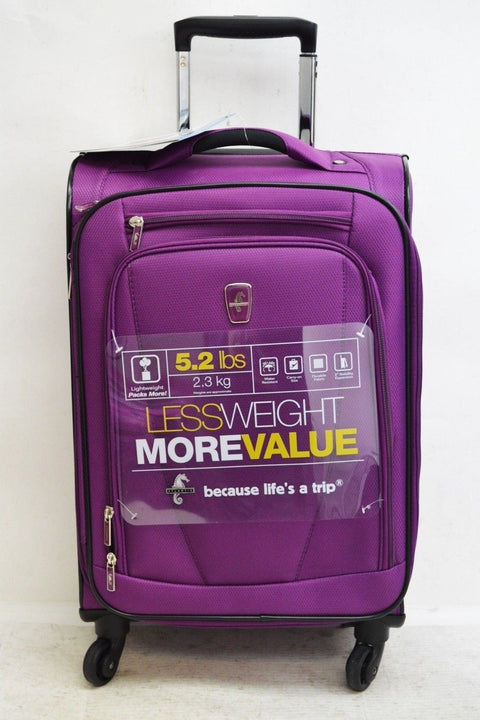 $160 NEW Atlantic Infinity Lite 3 21" Expandble Spinner Suitcase Luggage CarryOn