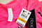 Ideology Women's Mesh-Panel Graphic T-Shirt Molten Pink Blouse Top Plus Size 3X - evorr.com