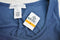 Planet Gold Young Women 3/4 Sleeve Stretch Blue Cold-Shoulder Tunic Dress S - evorr.com
