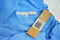 New Rachel Roy Women's Blue Cold Shoulder Ruched Neck Blouse Top Plus 1X - evorr.com