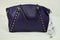 $398 New Michael Kors Women's Sadie Large Top Zip Satchel Black Shoulder Bag