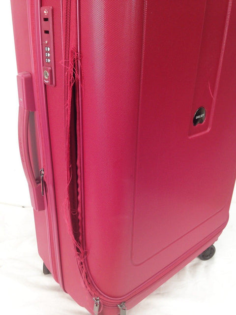 $320 Delsey Helium Shadow 4.0 Expandable 25'' Spinner Luggage Suitcase Pink