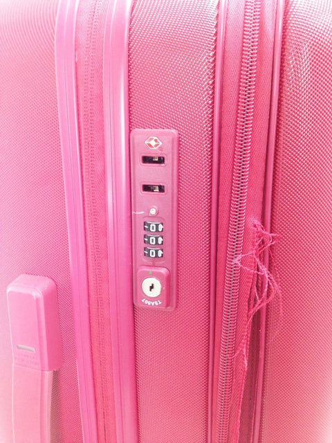 $320 Delsey Helium Shadow 4.0 Expandable 25'' Spinner Luggage Suitcase Pink