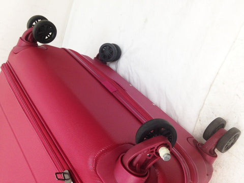 $320 Delsey Helium Shadow 4.0 Expandable 25'' Spinner Luggage Suitcase Pink