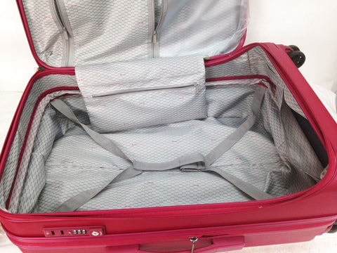 $320 Delsey Helium Shadow 4.0 Expandable 25'' Spinner Luggage Suitcase Pink