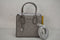 Michael Kors Women's Gray Mercer Leather Grommet Medium Tote Messenger Bag