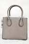 Michael Kors Women's Gray Mercer Leather Grommet Medium Tote Messenger Bag