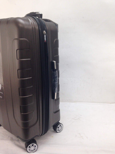 $320 NEW Ricardo Pacifica 25" Hardside 8 Spinner Wheels Suitcase Luggage Brown
