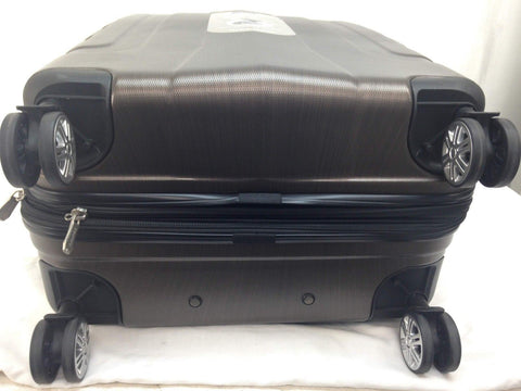 $320 NEW Ricardo Pacifica 25" Hardside 8 Spinner Wheels Suitcase Luggage Brown