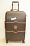 $600 Delsey Chatelet Plus 24" Hardside Spinner Travel Suitcase Luggage Brown