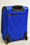 $200 Delsey OPTI-MAX 21" Expandable 2 Wheeled Carry On Suitcase Luggage Blue