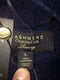 $189 Charter Club Women's Navy 100% Cashmere Wool Front-Open Cardigan Sweater L - evorr.com