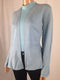 $159 Charter Club Womens Peplum 100% Cashmere Wool Front Open Cardigan Sweater L - evorr.com