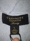 $159 Charter Club Womens Peplum 100% Cashmere Wool Front Open Cardigan Sweater L - evorr.com