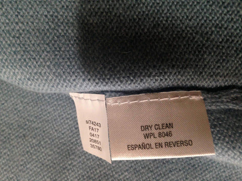 $159 Charter Club Womens Peplum 100% Cashmere Wool Front Open Cardigan Sweater L - evorr.com