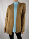 Charter Club Women Long-Sleeve Open-Front Cardigan Knitted Salty Nut Top XXL 2XL