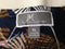 JM Collection Women's Printed Jacquard Top Periwinkle Deco Plumes Blouse Top XL