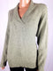 New Karen Scott Women's Long Sleeve Shawl Collar Green Pullover Sweater Size L