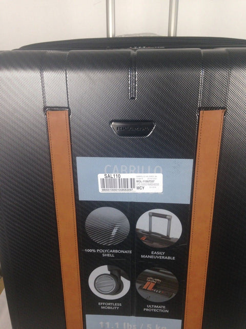 $340 New Ricardo Cabrillo 29" Hard case Travel Spinner Suitcase Luggage Gray TSA