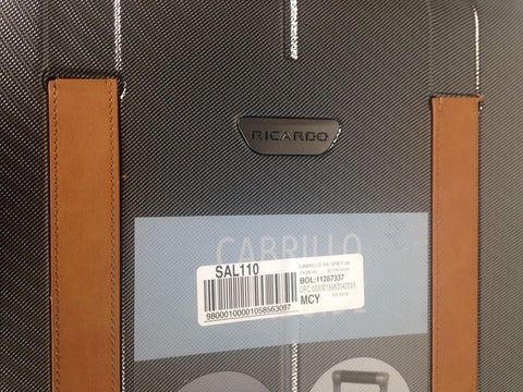 $340 New Ricardo Cabrillo 29" Hard case Travel Spinner Suitcase Luggage Gray TSA