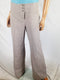 $69 NEW Style&Co. Women's Beige Stretch Wide Leg Mid Rise Dress Pants Size 12