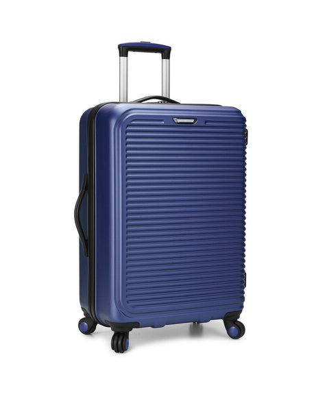 $360 NEW Travel Select Savannah 24" Hardside Spinner Luggage Suitcase Blue Bag