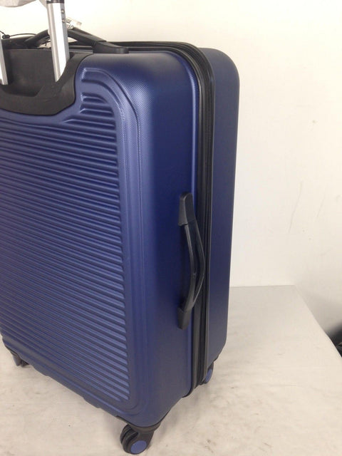 $360 NEW Travel Select Savannah 24" Hardside Spinner Luggage Suitcase Blue Bag