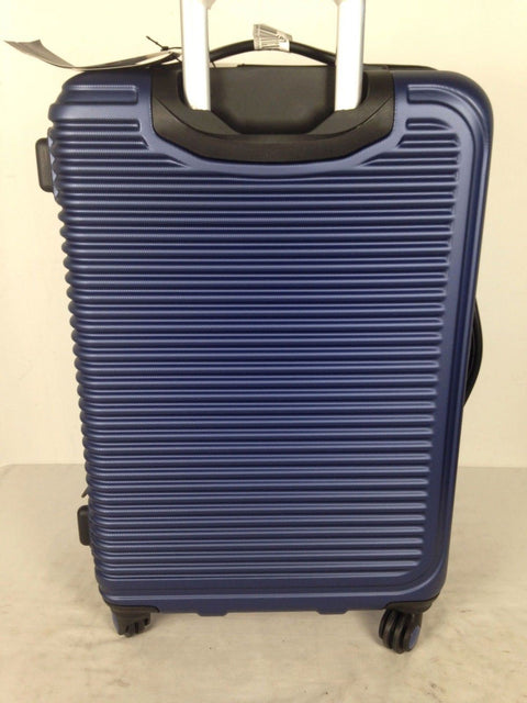 $360 NEW Travel Select Savannah 24" Hardside Spinner Luggage Suitcase Blue Bag