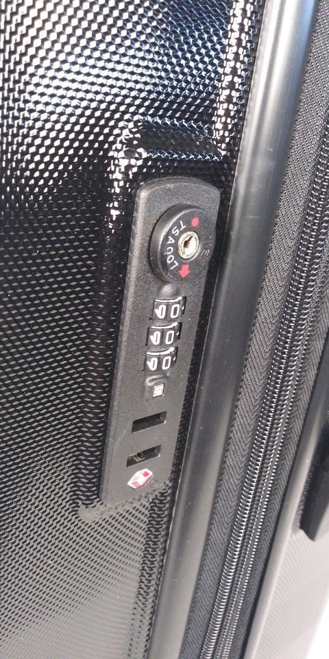 $340 Samsonite Spin Tech 3.0 25" Expandable Spinner Suitcase Luggage Hard Black