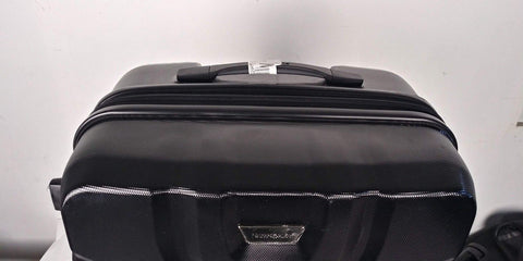 $340 Samsonite Spin Tech 3.0 25" Expandable Spinner Suitcase Luggage Hard Black