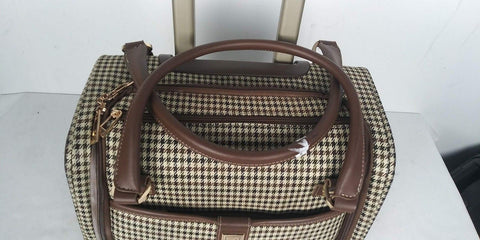 $240 London Fog Oxford Hyperlight 15" Wheeled Under-Seat Carry On Bag Check