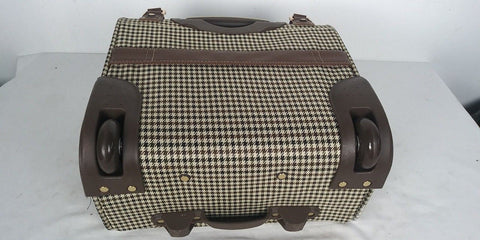 $240 London Fog Oxford Hyperlight 15" Wheeled Under-Seat Carry On Bag Check