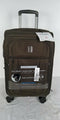 $260 Delsey Helium 360 21" Expandable Spinner Carry-On Suitcase Luggage Mocha