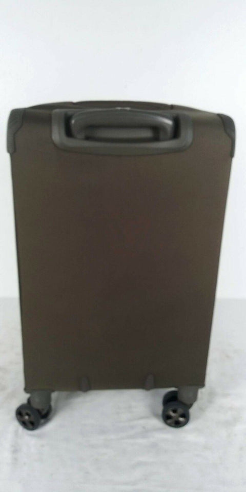 $260 Delsey Helium 360 21" Expandable Spinner Carry-On Suitcase Luggage Olive