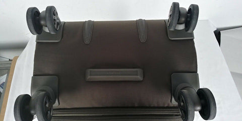 $260 Delsey Helium 360 21" Expandable Spinner Carry-On Suitcase Luggage Olive