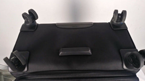 $360 DELSEY Helium Breeze 6.0 25" Soft Expandable Spinner Suitcase Luggage Black