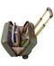 $200 Brentwood 15" Hardside Under-Seater Carry-On Suitcase Olive Green Luggage