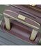 $200 Brentwood 15" Hardside Under-Seater Carry-On Suitcase Olive Green Luggage