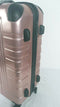 $380 Kenneth Cole Reaction 24" Hard Case Spinner TSA Suitcase Luggage Rose Gold