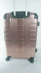 $380 Kenneth Cole Reaction 24" Hard Case Spinner TSA Suitcase Luggage Rose Gold