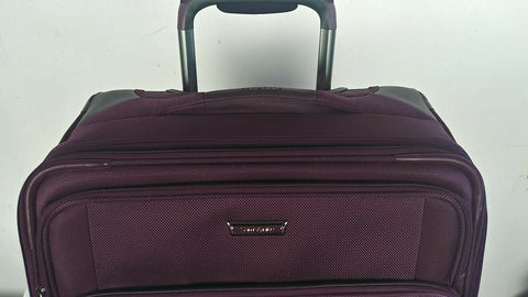 $380 New Samsonite Silhouette XV 25" Spinner Suitcase Luggage Purple W/ TSA Lock