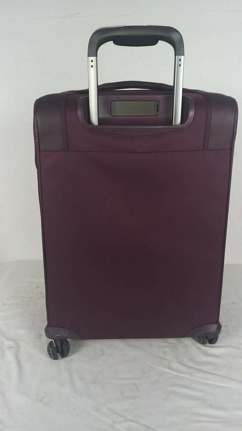 $380 New Samsonite Silhouette XV 25" Spinner Suitcase Luggage Purple W/ TSA Lock