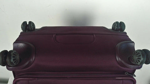 $380 New Samsonite Silhouette XV 25" Spinner Suitcase Luggage Purple W/ TSA Lock