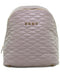 $175 NEW DKNY Allure 14" Quilted Travel Backpack Gray shoulder bag
