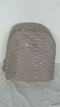 $175 NEW DKNY Allure 14" Quilted Travel Backpack Gray shoulder bag